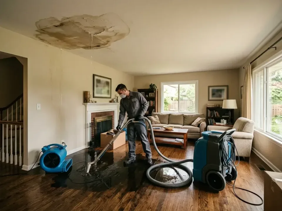 attic-pipe-burst-ceiling-drip-008 — frequently asked questions, Water Damage Restoration & Carpet Care in Kettering, MD